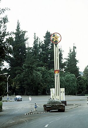 T-55 Ethiopian Civil War 1991