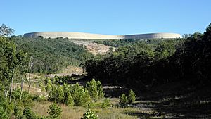 Taum Sauk Reservoir from scour-089