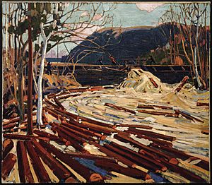 Tom Thomson, The Drive, 1916-1917