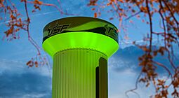 USF Water Tower (Green Lights)