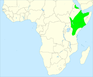 Yellow-necked spurfowl distribution map.svg