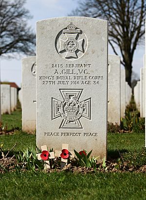 Albert Gill VC Grave