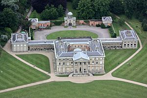 Attingham Hall (Aerial)