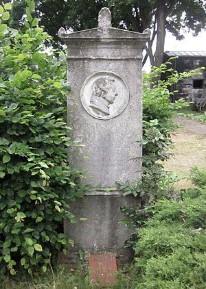 Berlin, Kreuzberg, Zossener Strasse, Friedhof I Jerusalems- und Neue Kirche, Grab August Neander