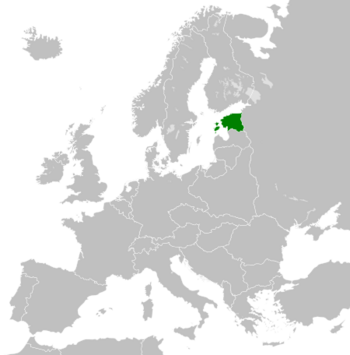 Republic of Estonia within Europe (1929–1938)