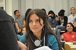 Camila Vallejo Frankfurt 2012 01