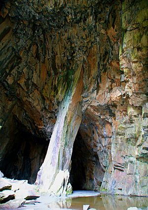 Cathedral Quarries Pillar