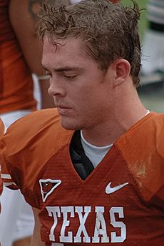 Colt McCoy sideline KSU-UT 2007 crop4