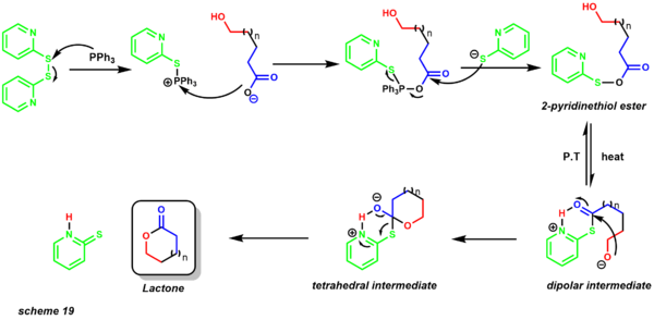 mechanism of Corey-Nicolaou macrolactonization