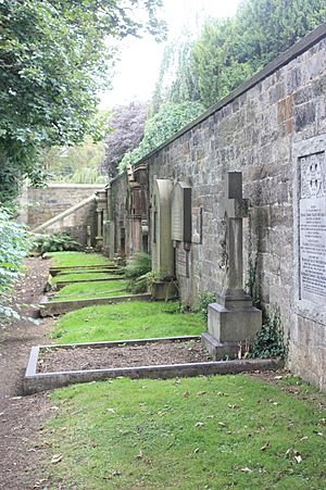 Dean Cemetery, south terrace