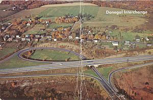 Donegal Turnpike Interchange