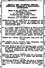 Durham Hall ad 1924