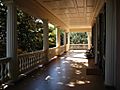 Edmondston-Alston House back porch