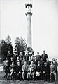 Founding members of the Canadian Japanese Association at the Japanese Canadian War Memorial