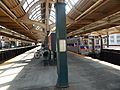 SEPTA trains at 30th Street Station upper level, March 2015