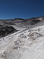 Sand-covered snow field on Ojos del Salado (4320990586)