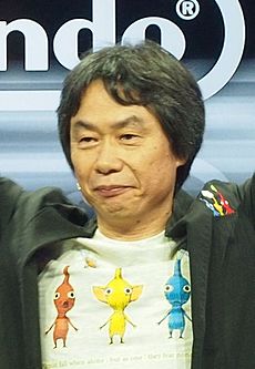 Shigeru Miyamoto at E3 2013 1 (cropped)