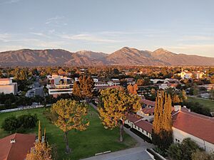 Smith Clock Tower view