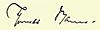 Thomas Mann signature