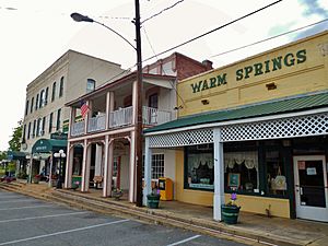 Broad Street in Warm Springs