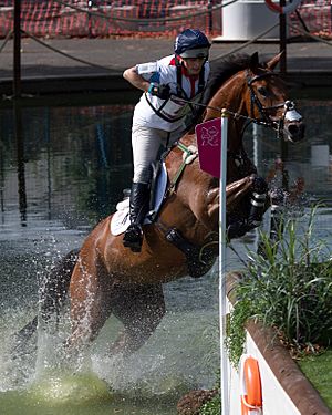 Zara Phillips High Kingdom cross country Olympics 2012