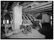 ATTIC, LOOKING SOUTHEAST - Zane Grey House, West side of Scenic Drive, Lackawaxen, Pike County, PA HABS PA,52-LACK,3-18