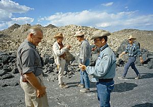 Apollo 16 astronauts geology training 1971-06-10