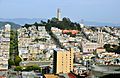 Coit tower lombard street