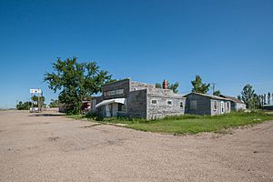 The former 83 Cafe in Coleharbor (now gone)