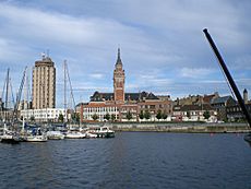 Dunkerque vue port