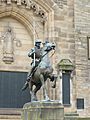 Galashiels Reiver Statue 02.JPG