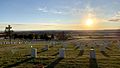 Little Bighorn Battlefield at Sunset