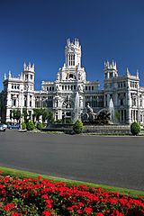 Madrid. La Cibeles square