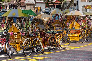 Malacca Malaysia Colourful-bicycles-01