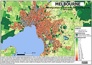 Melbourne density