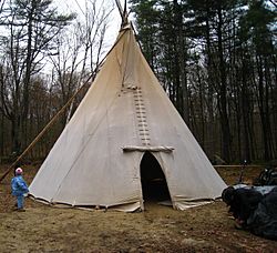 Peyote ceremony tipi