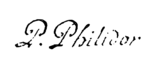 Pierre Philidor Signature.svg