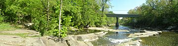 Rocky River in Olmsted Falls