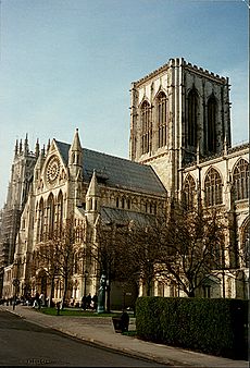 York Minster close