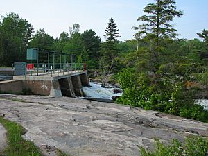 Ahmic Lake Dam