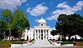 Photograph of the Alabama state capitol in Montgomery, taken in 2010.