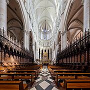 Amiens Cathedral choir Wikimedia Commons