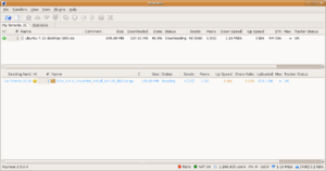 Azureus screenshot ubuntu