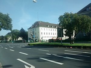 Bielefeld BritishForcesGermany Headquarters ENTRANCE