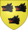 Blason ville fr Saint-Paterne (Sarthe)