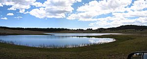 Boulder mtn lake