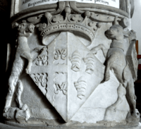 BourchierImpalingFane TawstockChurch Devon