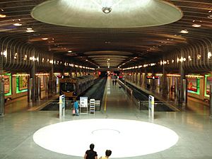 Britomart underground train terminal