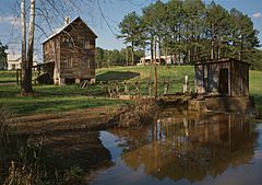 Callihams Mill, Stevens Creek SC-15-17