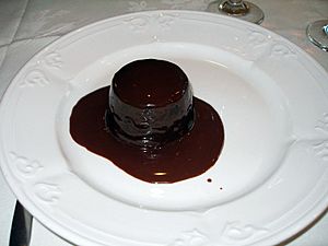 Chocolate lava cake